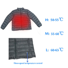 USB пальто зимы электрический привел нагретые элементы в действие graphene куртки 6 с молнией