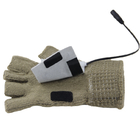 Washable электрический нагретый Fingerless Usb длинноволновой части инфракрасной области перчаток 5W на зима