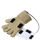 Washable электрический нагретый Fingerless Usb длинноволновой части инфракрасной области перчаток 5W на зима